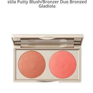 Stila Blush/Bronzer Duo - Warm Brown and Vibrant Pink